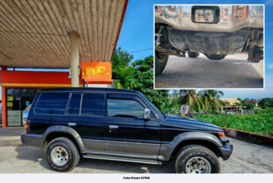 LELAKI DITAHAN ISI PETROL DUA KALI SECARA BERULANG DALAM TEMPOH SEJAM SETENGAH DI STESEN MINYAK SAMA