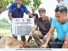 KORBAN REHDACARE DI KEMBOJA BANTU PENDUDUK MISKIN, PELAJAR TAHFIZ