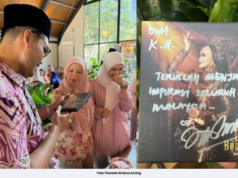 SITI NURHALIZA MAHU KHAIRUL AMING TERUS JADI INSPIRASI RAKYAT MALAYSIA