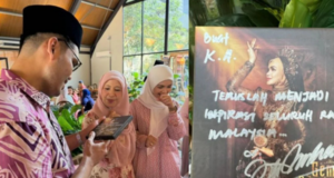 SITI NURHALIZA MAHU KHAIRUL AMING TERUS JADI INSPIRASI RAKYAT MALAYSIA