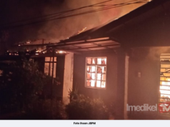 LELAKI MELECUR, TIGA RUMAH HANGUS DIJILAT API