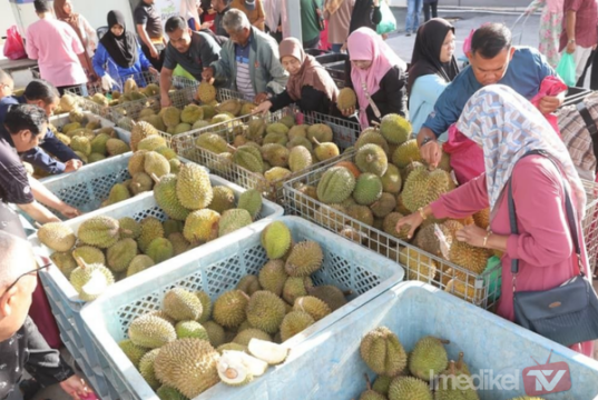 FAMA JUAL 27 TAN DURIAN SEMPENA JUALAN BUAH-BUAHAN BERMUSIM