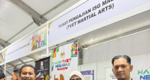 ISG MALAYSIA HARGAI SOKONGAN PMX TERHADAP TVET SENI BELA DIRI