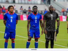 HAITI TERPAKSA TUKAR JERSI ANGKARA IMEJ PERANG