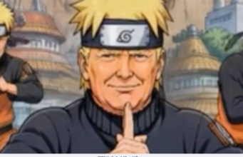 TRUMP ‘JADI’ NARUTO: 20,000 PEMINAT ANIME BANTAH