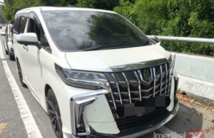 JPJ KEDAH SITA TOYOTA ALPHARD DALAM OPS LUXURY, LKM DAN INSURANS TAMAT TEMPOH
