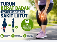 TURUN BERAT BADAN BANTU RINGANKAN SAKIT LUTUT