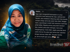 ANAK MOHON MAAF BAGI PIHAK JASLINDA