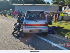 SUAMI ISTERI WARGA EMAS MAUT DALAM NAHAS MOTOSIKAL