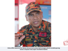BOMBA SAMBUT BAIK LARANGAN MENDAKI GUNUNG SECARA ‘COMPRESS’