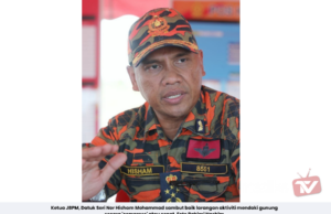 BOMBA SAMBUT BAIK LARANGAN MENDAKI GUNUNG SECARA ‘COMPRESS’