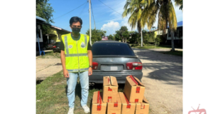 PEMANDU CABUT LARI TINGGAL KERETA, 3,000 BATANG ROKOK SELUDUP DIRAMPAS PGA
