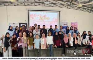MAHASISWA UMT TEROKAI INDUSTRI KECANTIKAN BERSAMA IMEDIKEL