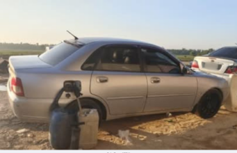 LELAKI DITAHAN, 185 LITER PETROL DISYAKI DISELUDUP KE NEGARA JIRAN