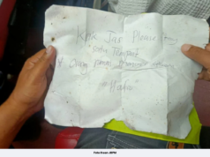 JASLINDA TEMUI NOTA PASUKAN SAR