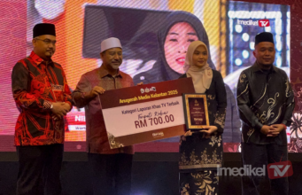 IMEDIKEL TV CIPTA SEJARAH RAIH TEMPAT KEDUA ANUGERAH MEDIA KELANTAN