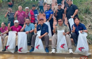 LEBIH 2.7 JUTA BENIH IKAN ASLI DILEPASKAN TAHUN LALU, PAHANG CATAT PELEPASAN TERTINGGI
