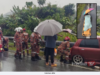 REMAJA MAUT, TIGA CEDERA KERETA TERBABAS DI LOJING