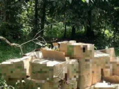 SINDIKET LARI TINGGALKAN 595 PAKET MINYAK MASAK BERSUBSIDI DALAM SEMAK