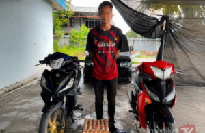 LELAKI DISYAKI TERBABIT CURI MOTOSIKAL, PECAH MASUK DITAHAN
