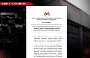 ISU GAJAH TULAR: PERHILITAN TEGAS SEMUA PROSEDUR DIPATUHI