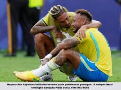 AIR MATA NEYMAR IRINGI PENYINGKIRAN BRAZIL, BERI BAYANGAN BERSARA