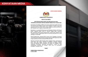 KPM SALUR RM14.4 JUTA BANTUAN AWAL PERSEKOLAHAN KEPADA MURID TINGKATAN ENAM
