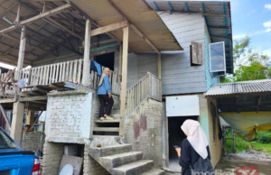 BINA RUMAH DENGAN KAYU TERPAKAI, DEMI KESELESAAN KELUARGA