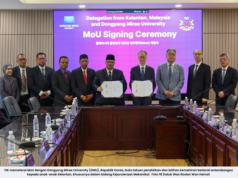 YIK-UNIVERSITI KOREA METERAI MoU, 10 PELAJAR KELANTAN KE DMU SEPTEMBER INI