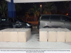 LELAKI AMBIL UPAH RM200 BAWA 400,000 ROKOK SELUDUP