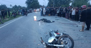 PENUNGGANG RXZ MAUT, PEMANDU WIRA DISYAKI BUAT PUSINGAN U