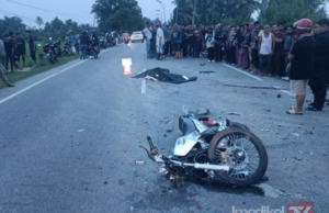 PENUNGGANG RXZ MAUT, PEMANDU WIRA DISYAKI BUAT PUSINGAN U