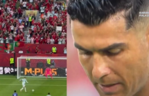 RONALDO DITUDUH MENGUCAPKAN KALIMAH “BISMILLAH” SEBELUM MENGAMBIL PENALTI.
