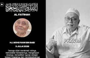 INDUSTRI SENI BERDUKA, PELAKON VETERAN PAPA RAWI HEMBUS NAFAS TERAKHIR