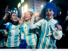 PENYOKONG ARGENTINA ADA RITUAL SENDIRI
