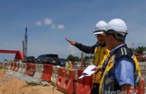 ENAM KALI EOT, ALEXANDER MAHU PROJEK JAMBATAN SUNGAI DURIAN SEGERA DISIAPKAN