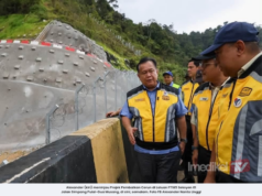 PROJEK PEMBAIKAN CERUN RM10.4 JUTA DI FT185 SIAP, TINGKAT KESELAMATAN PENGGUNA JALAN RAYA