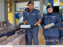 JKDM KELANTAN RAMPAS 640,000 BATANG ROKOK PUTIH SELUDUP BERNILAI LEBIH RM577,000