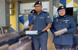 JKDM KELANTAN RAMPAS 640,000 BATANG ROKOK PUTIH SELUDUP BERNILAI LEBIH RM577,000