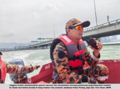 PEMANCING DIKHUATIRI LEMAS TERJATUH DI PERAIRAN JAMBATAN PULAU PINANG