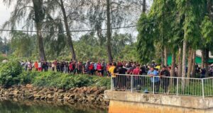 LELAKI TERJUN SUNGAI DI GATE AIR POSITIF DADAH