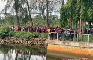 LELAKI TERJUN SUNGAI DI GATE AIR POSITIF DADAH