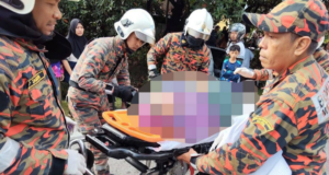 DUA WARGA EMAS TERPERANGKAP, KELISA TERJUNAM DALAM LONGKANG