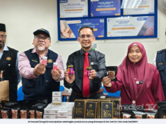 LEBIH 5,500 UBAT KURUS, PRODUK KESIHATAN BERACUN DAN TIDAK BERDAFTAR DIRAMPAS