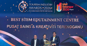 TRANSFORMASI PSKT DARI PUSAT SAINS KE TARIKAN PELANCONGAN RAIH ANUGERAH