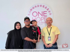PENGHIDAP KANSER NEUROBLASTOMA PERLU DANA RAWATAN RM174,000