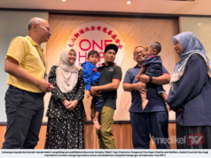 2 KANAK-KANAK HIDAP SMA PERLU DANA RM1.04 JUTA JALANI TERAPI GEN DI INDONESIA