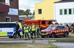 REMAJA PARAH DISERANG LELAKI BERSENJATAKAN PEDANG DI SEKOLAH SWEDEN