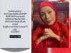 SUAMI AMYZA AZNAN KRITIKAL, DITIDURKAN DI HKL AKIBAT SESAK NAFAS