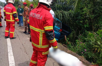 AXIA TERBABAS LANGGAR POKOK, WANITA WARGA EMAS MAUT, DUA CEDERA